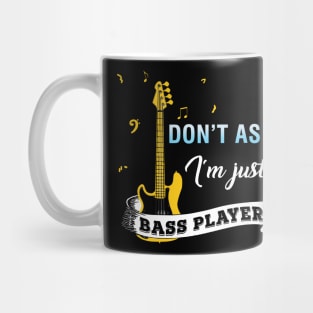 Guitar Bass Player Mug